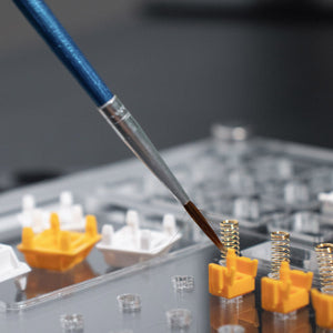 Mechanical Keyboard Switch Lube Kit — Package C (Acrylic Lube Station + Full Tool Set)