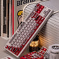 Fallen Angel Mechanical Keyboard Keycaps — Red Hood & Black Hood | Cherry Profile