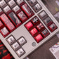 Fallen Angel Mechanical Keyboard Keycaps — Red Hood & Black Hood | Cherry Profile