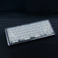 Diamond Prism Galaxy Kiss Keycaps — ZDA Profile Ice Crystal Side-Legend PC 126-Key Set | Hall Effect Magnetic Keyboard Compatible