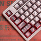 Fallen Angel Mechanical Keyboard Keycaps — Red Hood & Black Hood | Cherry Profile