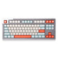 DSA Two-Color Salmon Mechanical Keyboard Keycaps