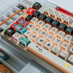 cherry - Pokémon Folded Shadow Side-Reflecting Keycap Set