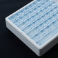 Diamond Prism Galaxy Kiss Keycaps — ZDA Profile Ice Crystal Side-Legend PC 126-Key Set | Hall Effect Magnetic Keyboard Compatible