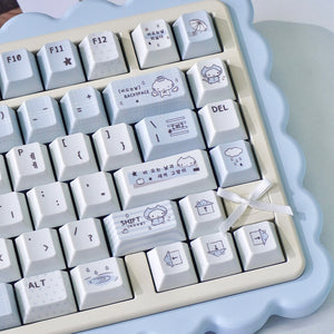 Blue Rain keycaps