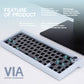 CIDOO V65 V2 Finalkey Mechanical Keyboard KIt