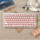 White/Purple/Pink/Black Crystal Translucent Keycaps