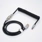 PU Type C USB keyboard Data Cable