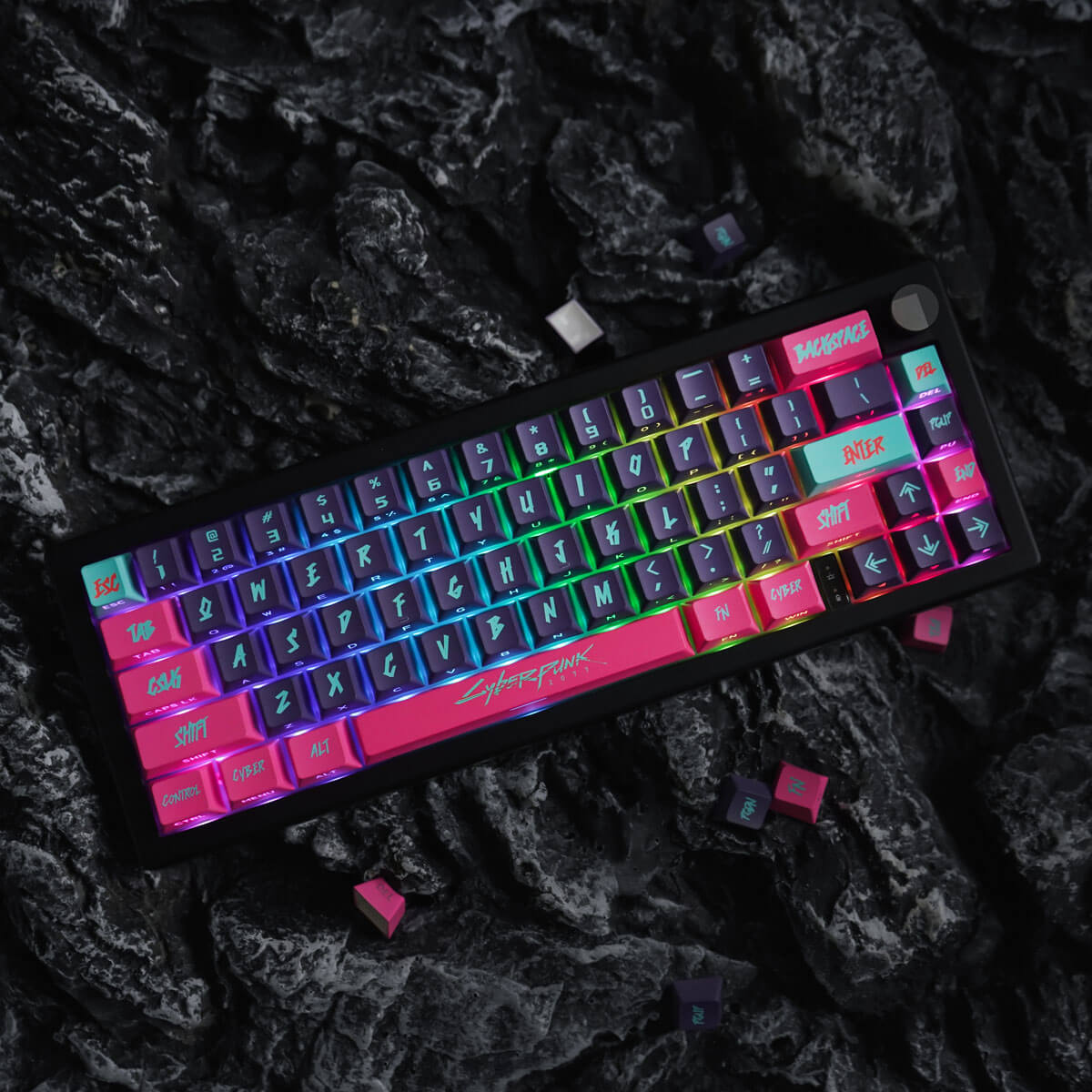 pink keycap