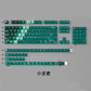 Blue/Red/Purple/Green/Pink Gradient Snow Mountain PBT&PC Keycaps（149 keys）
