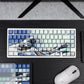 Ukiyo-e Side Engraved Translucent PBT Keycaps