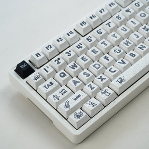 Astronaut Space Keycap Set — Cherry Profile PBT Dye-Sub
