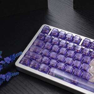 Purple Twilight Butterfly Keycaps
