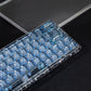 cherry-CZL - Blue transparent engraved R2
