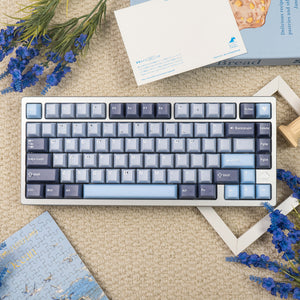 Blue Coconut Bubble PBT&PC Keycap Set