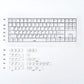 Aifei icon Gray Keycaps