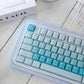 CSA Jelly Pudding Double-Shot Mechanical Keyboard Keycaps — ABS + PC | Foundation / Blueberry / Strawberry