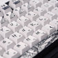 Fallen Angel Mechanical Keyboard Keycaps — Red Hood & Black Hood | Cherry Profile