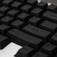 Black Thai Keycaps with Engraved Characters
