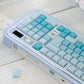 CSA Jelly Pudding Double-Shot Mechanical Keyboard Keycaps — ABS + PC | Foundation / Blueberry / Strawberry