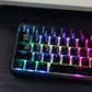 White/Purple/Pink/Black Crystal Translucent Keycaps