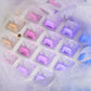 Snow Maiden Hall Effect Switch Dual-LED PC Top Housing — Compatible with Maisui / EV63 / EV64 Magnetic Keyboards