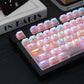 Morning C Late A Misty PC Keycaps White/Red/Black/Blue/Purple Large Complete Set