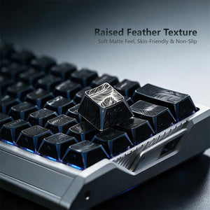 Cloud Pattern Feather Keyboard Keycaps
