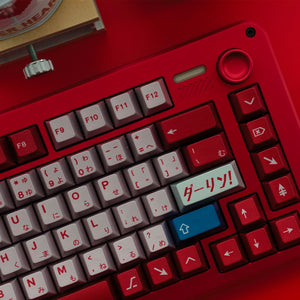 Delaine metallic paint keycaps