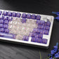 Purple Twilight Butterfly Keycaps