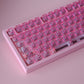 cherry-CZL - Pink transparent engraved R2