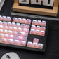 Morning C Late A Misty PC Keycaps White/Red/Black/Blue/Purple Large Complete Set