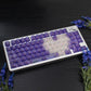 Purple Twilight Butterfly Keycaps