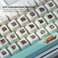Pixel Digimon Mechanical Keyboard Keycaps — Cherry Profile PBT + PC