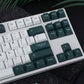 Two-Color Botanical Garden Mechanical Keyboard Keycaps — Cherry Profile