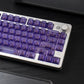 White/Red/Pink/Purple/Green Unmarked Top Frosted Transparent Keycaps