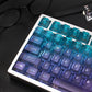 Rainbow PC Frosted Keycaps