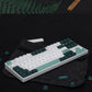 Two-Color Botanical Garden Mechanical Keyboard Keycaps — Cherry Profile
