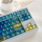 Morning C Late A Misty PC Keycaps White/Red/Black/Blue/Purple Large Complete Set