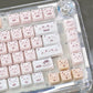 MAO "Coffee Cat" Premium Two-Tone Crystal Keycap Set