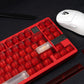 Morning C Late A Misty PC Keycaps White/Red/Black/Blue/Purple Large Complete Set