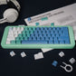 GMK Yeeti Snowman Gradient Blue Side-Reflective Keycaps