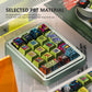 Yong Qiu Noise Graffiti Metallic Paint Mechanical Keyboard Keycaps — Street Art Premium Series