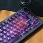 Neon/Kaiju/Star Flint Gradient Swoosh Matte Translucent Keycaps