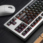 Morning C Late A Misty PC Keycaps White/Red/Black/Blue/Purple Large Complete Set