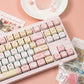 Rabbit Pig Pink PBT Keycaps
