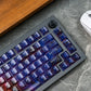 Neon/Kaiju/Star Flint Gradient Swoosh Matte Translucent Keycaps
