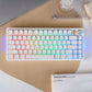 BJ75 Lilith/White Reflection Three-Mode Mechanical Keyboard