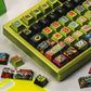 Yong Qiu Noise Graffiti Metallic Paint Mechanical Keyboard Keycaps — Street Art Premium Series