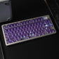White/Red/Pink/Purple/Green Unmarked Top Frosted Transparent Keycaps